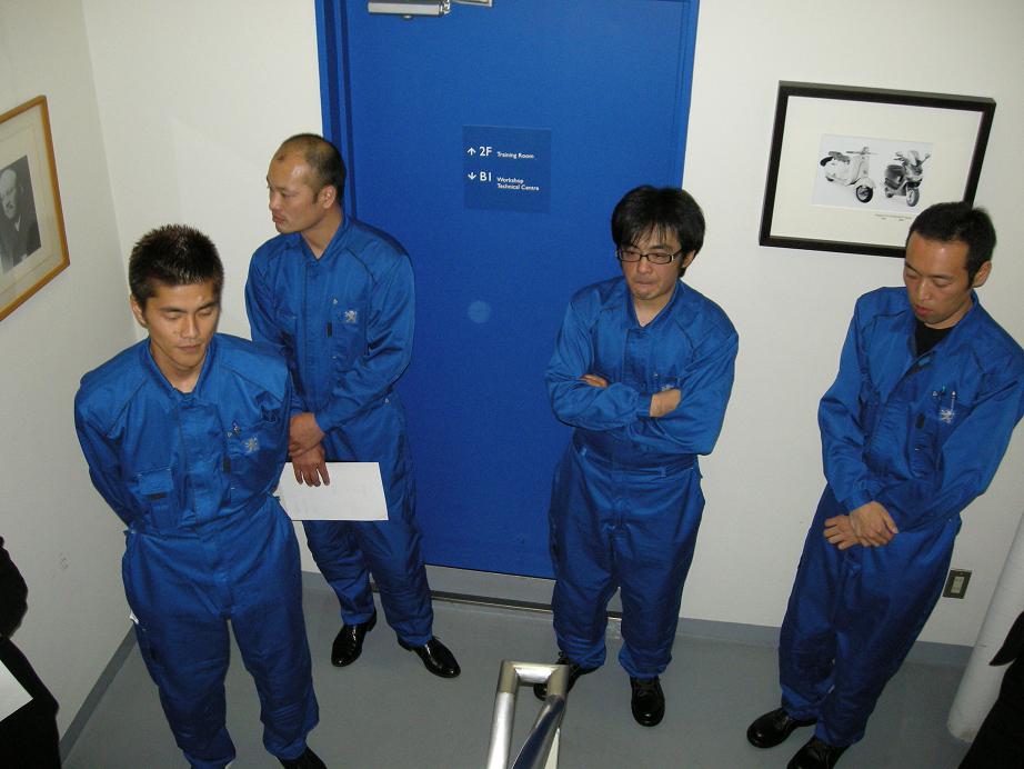 実技試験直前!緊張しまくりです!