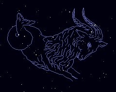やぎ座 イラスト