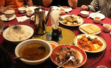 中華料理のターンテーブルマナー