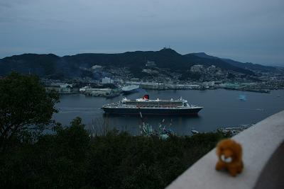 『クィーン・メリー2』が長崎港にやってきた！