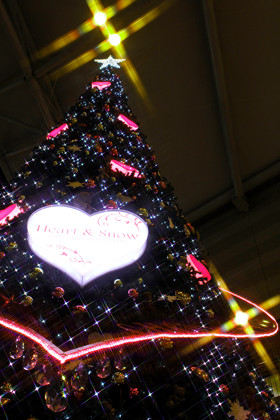 長崎駅のクリスマスツリー