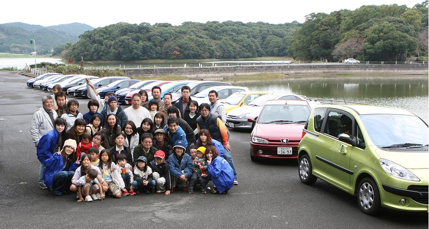 Club Peugeot Nagasaki メンバー集合写真