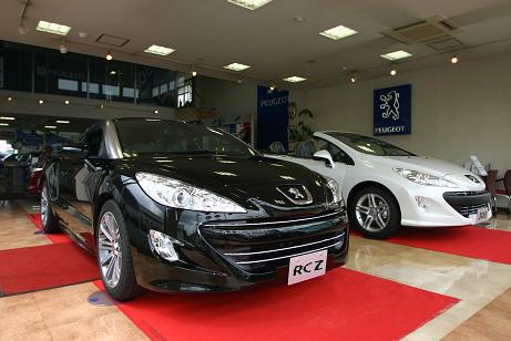 Peugeot RCZ 内覧会のお知らせ