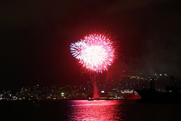 ながさきみなと祭り2日目の花火