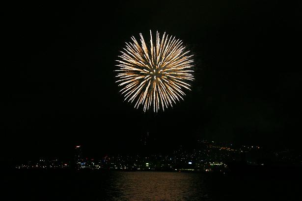 ながさきみなと祭り2日目の花火