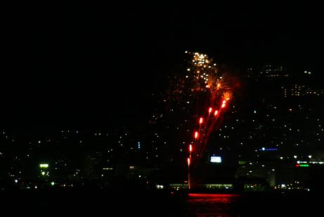 ながさきみなと祭り2日目の花火