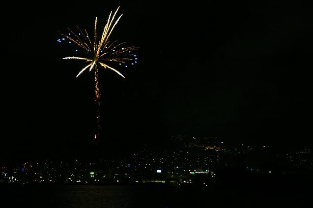 ながさきみなと祭り2日目の花火