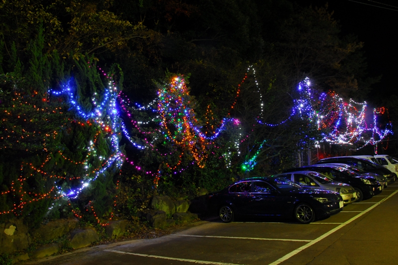 町中のクリスマスイルミネーション！