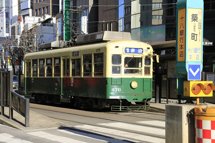 長崎のちんちん電車（長崎電気軌道）