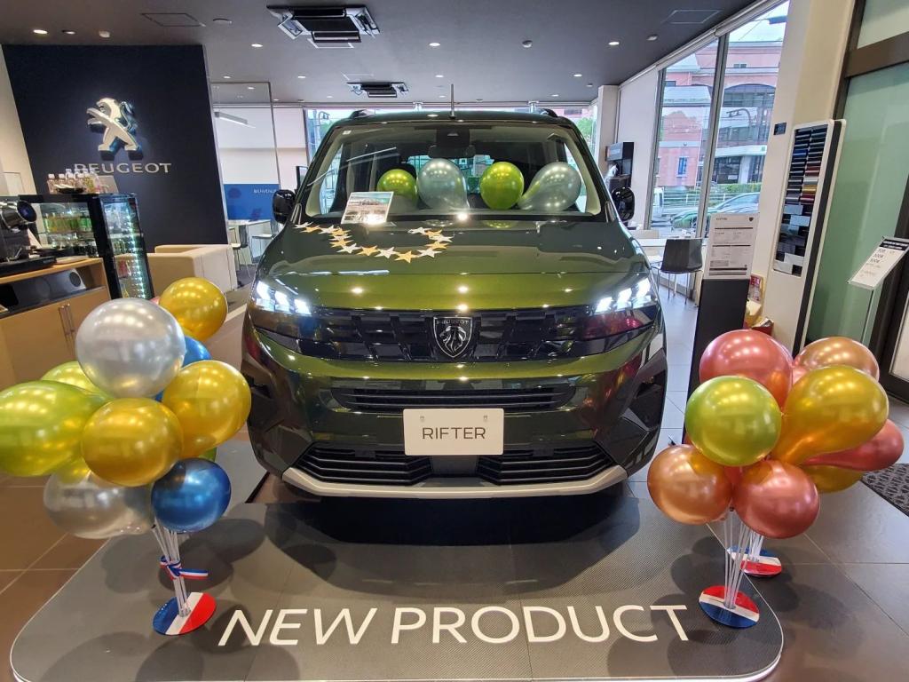 \  8/31(土)・9/1(日)NEW PEUGEOT RIFTER デビューフェア開催中です  /